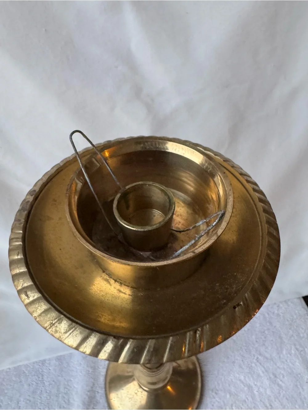 Brass Candle Holder Stand - Gold